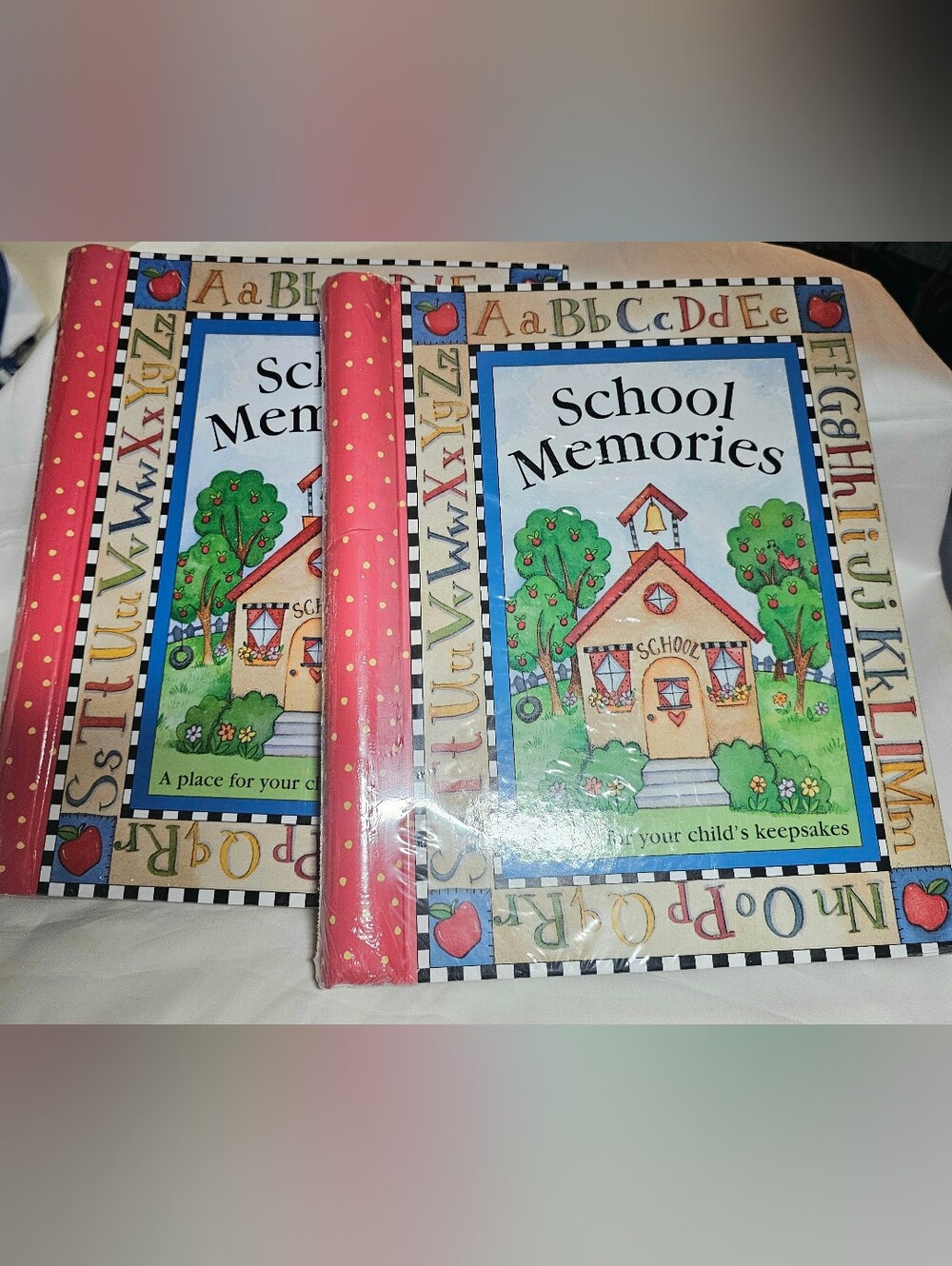 New Seasons School Memories Keepsake Album - Set of 2